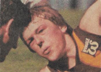 1979 Scanlens VFL #117 David Clarke Back